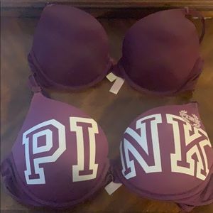 PINK wear everywhere push-up bras
